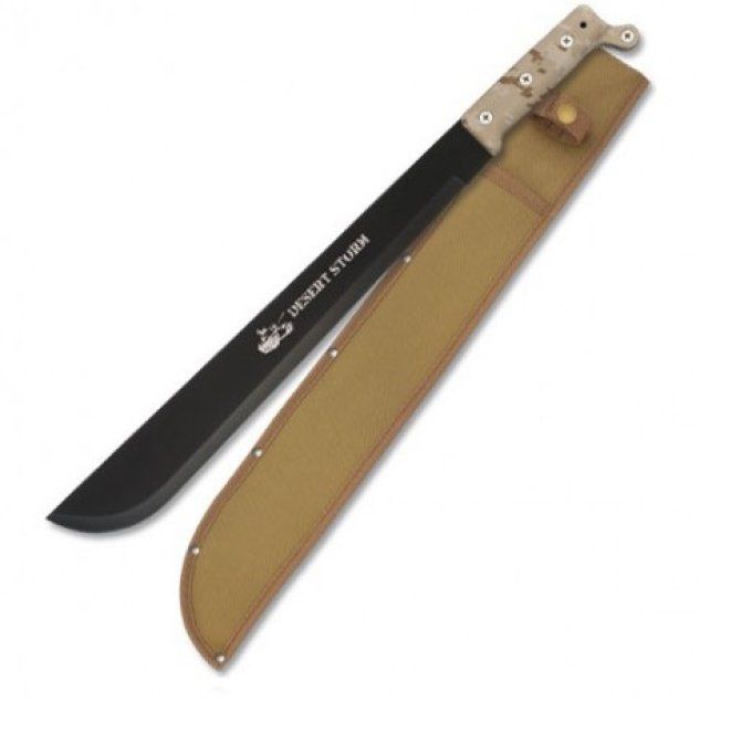 Machette DESERT STORM camo sable