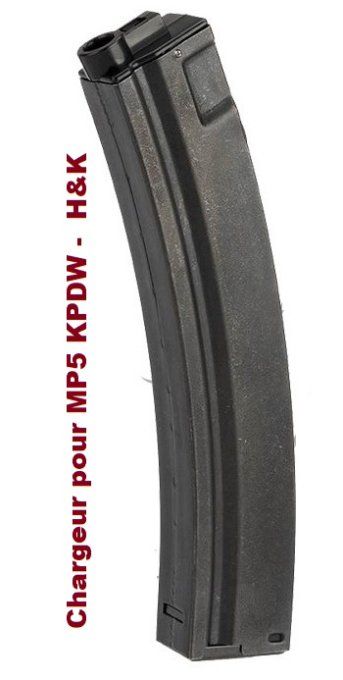 Chargeur pour MP5 KPDW « HK »/ Cal 4.5 Billes Acier et Co2