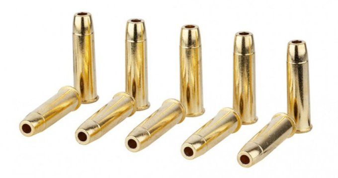 Pack de 10 douilles S&W M29 / SAA45/ RENEGADE - Cal 4.5 BBs