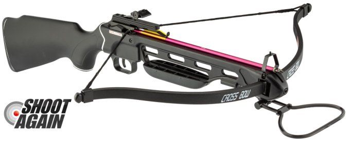 ARBALETE Crossbow noir SHOOT AGAIN