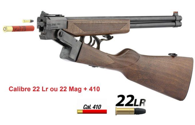 Carabine 22 LR / 410 Chiappa Double Badger