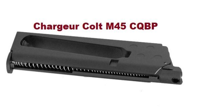Chargeur pour COLT M45 CQBP Co2 Billes Acier Cal 4.5