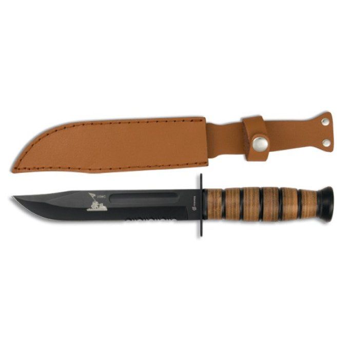 Poignard de combat et de survie USMC de 30.5 cm