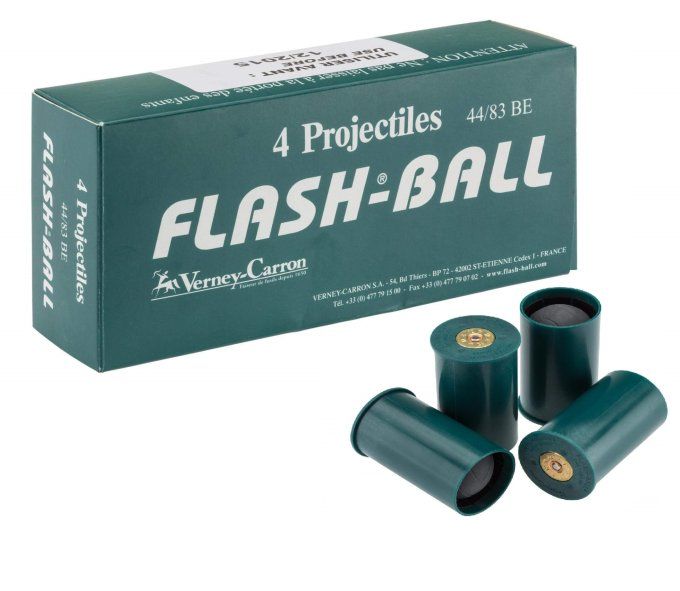 Cartouches Cal 44/83 pour Flash Ball