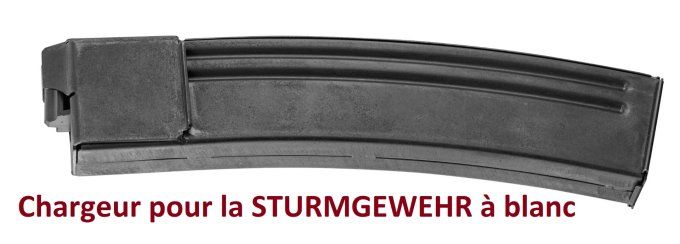 Chargeur GSG pour STURMGEWEHR à blanc 9 mm Pack