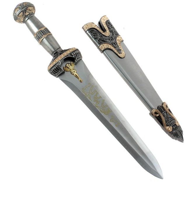 Poignard Romain Achille de Troie