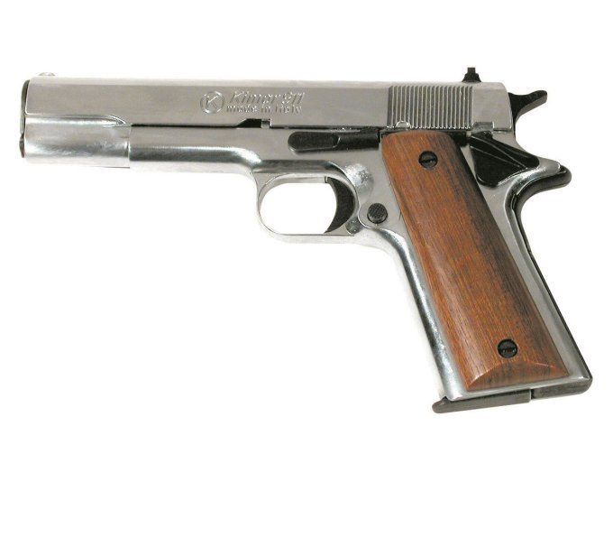 Pistolet Colt 1911 Chrome (Réplique) Kimar Chiappa
