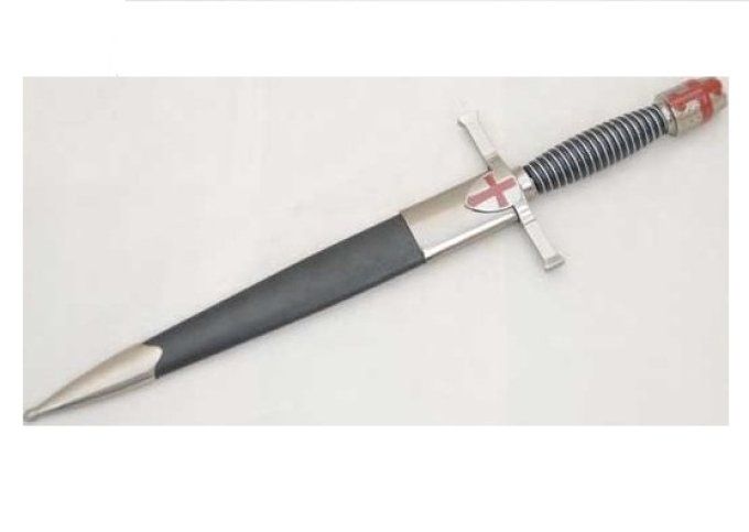 Dague Médiévale Templière de 38.5 cm