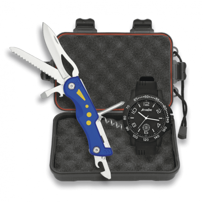 Coffret de survie Couteau Multifonction