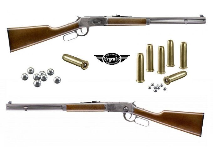 Carabine Winchester Légends cowboy Cal. 4.5 Bille Acier