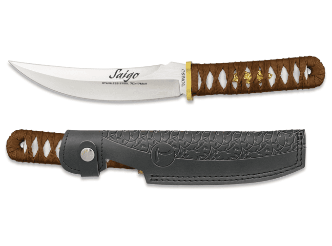 Poignard tactique lame courbe de 17.00 cm « TOKISU »