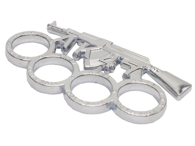 Poing Américain AK47 chrome