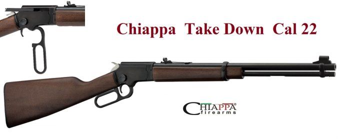 Carabine Chiappa 22 LR Mod. Winchester à levier sous garde