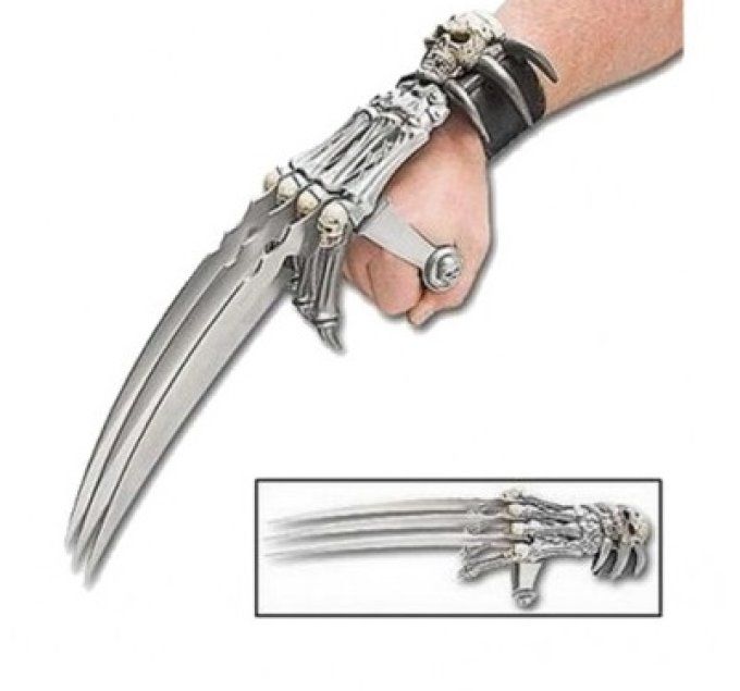 Dague * griffes de la mort * version Gris Argenté