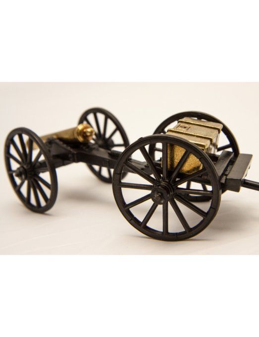 Ensemble Avant train ET Canon Guerre Civil USA Mod.1857 (Réplique 27 cm)