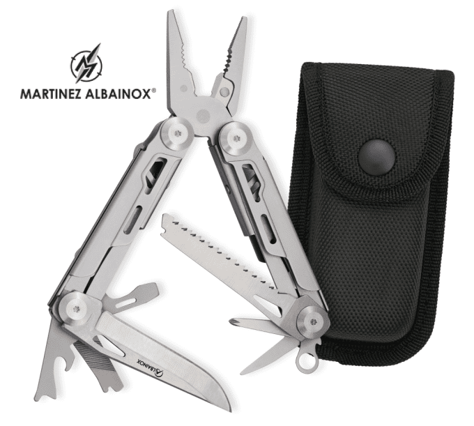 Pince Multifonction Albainox nikelé 10 fonctions