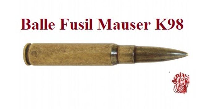 Réplique balles Fusil Mauser K98