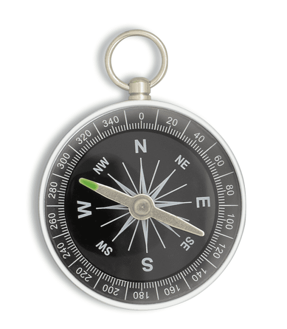 Boussole de Poche Aluminium - BARBARIC