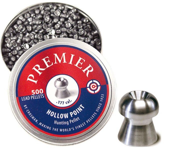 PLOMB Crosman Premier HOLLOW POINT 4.5 mm Boite de 500