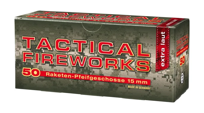 Pyro Fusées SIFFLANTES pour Arme à Blanc Boite de 50