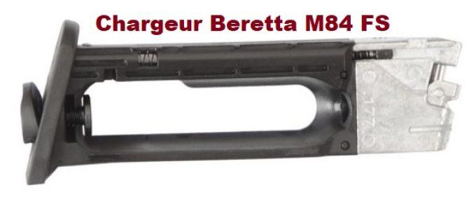 Chargeur pour Beretta M84 FS Co2 Billes Acier Cal 4.5