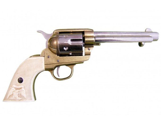 Réplique revolver WESTERN Cross blache