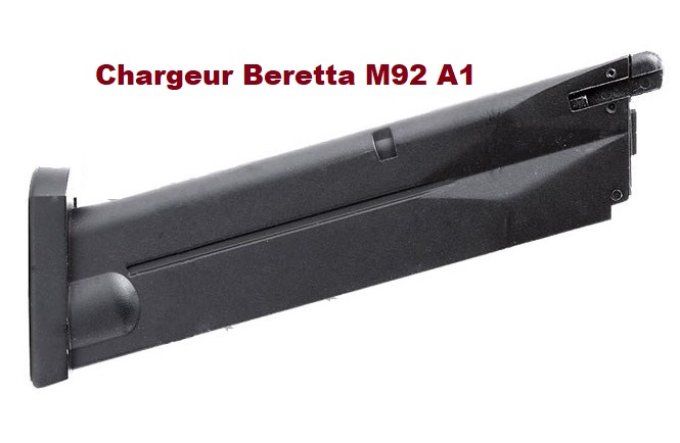 Chargeur pour Beretta M92 A1 Co2 Billes Acier Cal 4.5