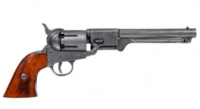Revolver Marine USA 1851 Gris Réplique