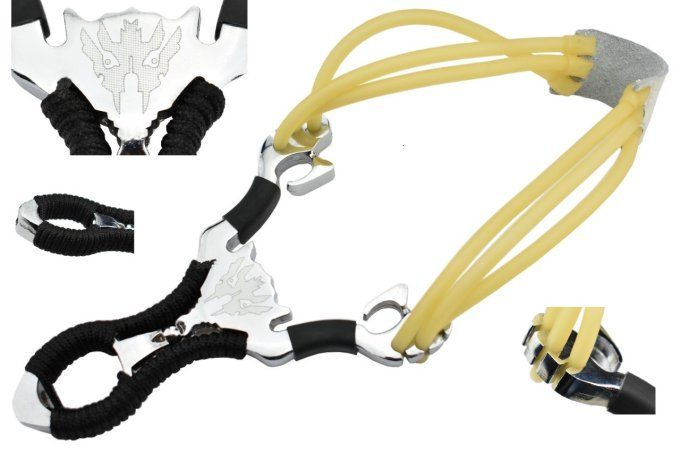 Lance pierre Aluminium et Corde