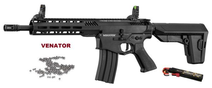 Fusil Mitrailleur krown land venator MKII / Cal. 4.5 Bille acier