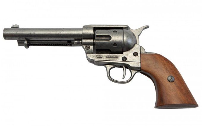 Revolver Gris mat Réplique