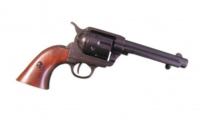 Revolver Noir mat Réplique