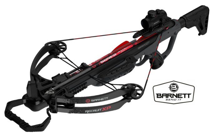 Arbalète Barnett Explore Recruit XP125 Lbs + Point Rouge + Traits