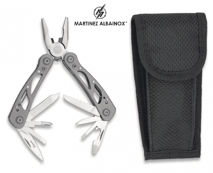 Pince Multifonction gris anthracite 11 fonctions