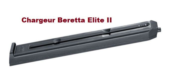 Chargeur pour Beretta elite II Co2 Billes Acier Cal 4.5