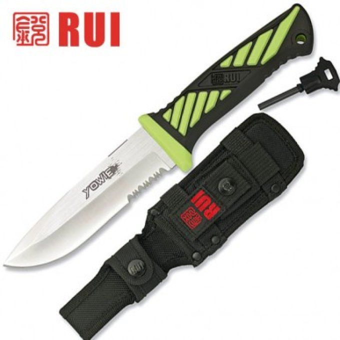Poignard RUI AVENTURE yowie Vert