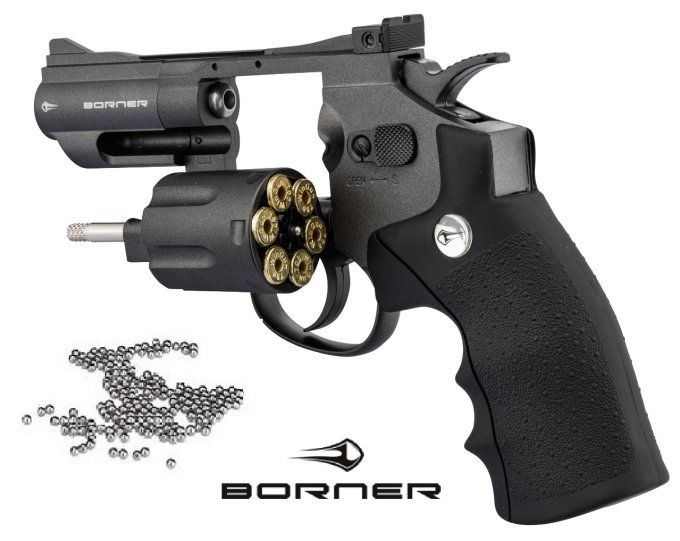 Revolver Borner super sport 708 * Cal 4.5 Bille Acier