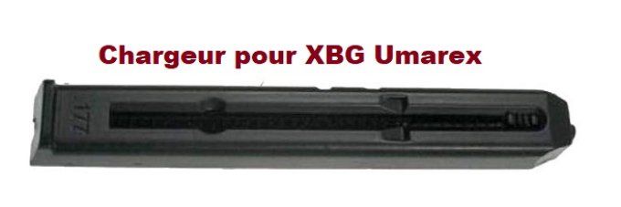 Chargeur pour XBG Umarex Co2 Billes Acier Cal 4.5