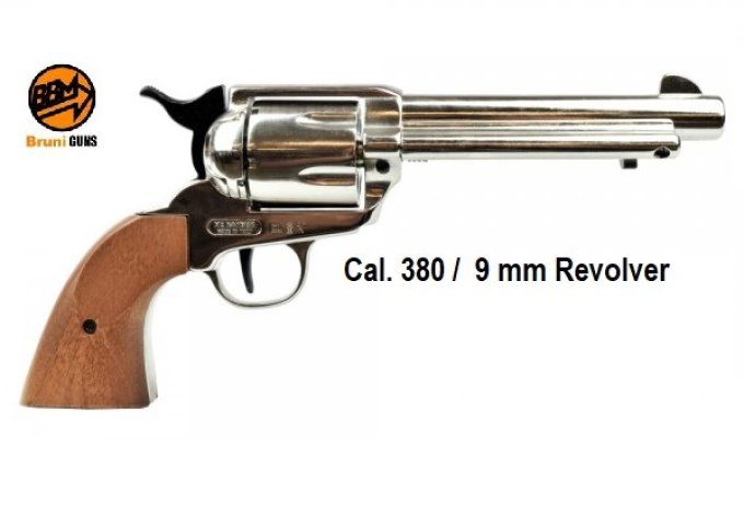 COLT Western à Blanc Cal 9mm Réplique Modèle 1873 Nickelé