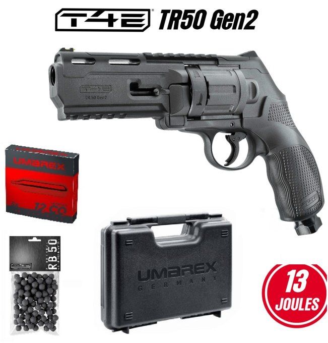 Pack Revolver TR50 – T4E / Co2 Cal 50