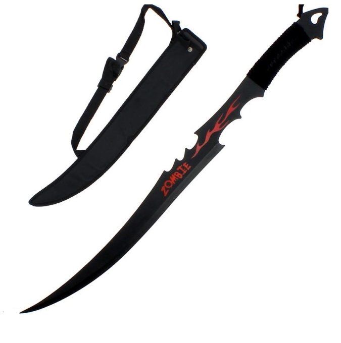 Machette Zombie de 72 cm