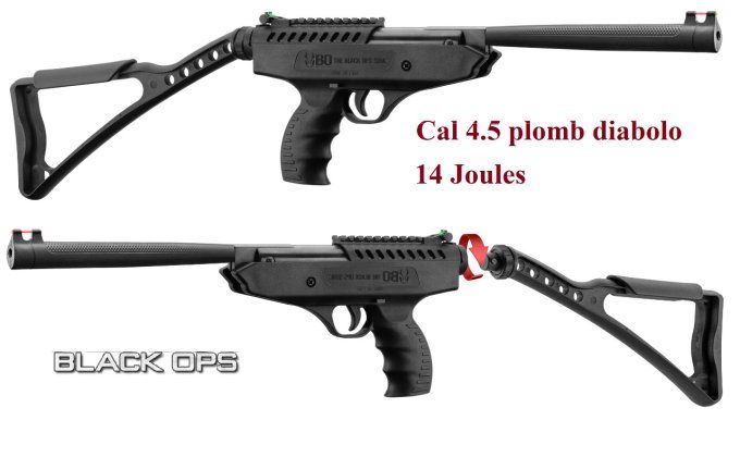 Pistolet à air break barrel langley pro sniper Cal 4.5