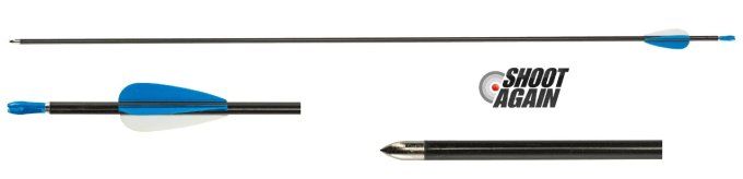 flèches carbone 30’’– spin 700 pour arc récurve - à L’Unitée