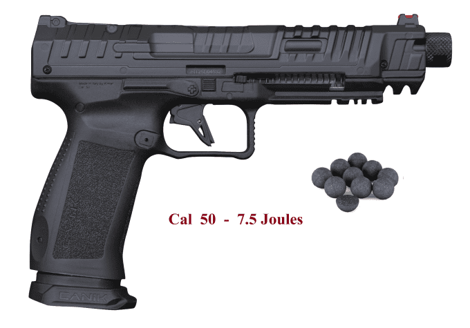 Pistolet CANIK RIVAL Cal 50 – 7.5 Joules
