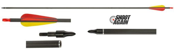 flèches en carbone 32’’– spin 340 - à L’Unitée