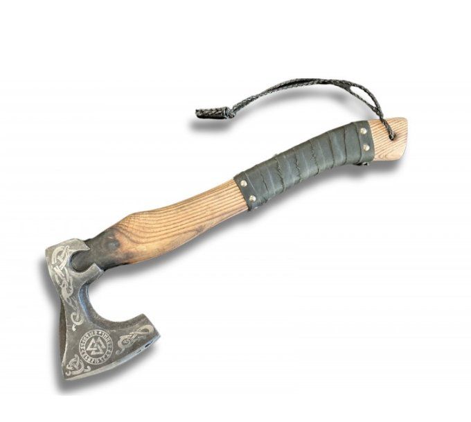 Hache Forgé Viking de combat de 48 cm