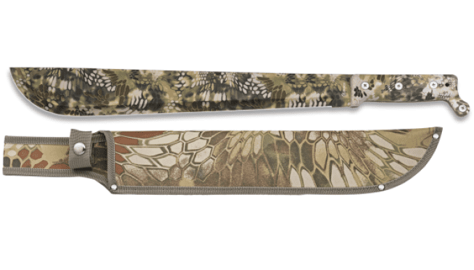 Machette green phyton Camo
