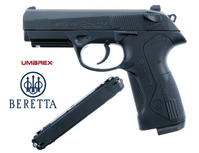 Pistolet à Billes acier PX4 Storm « Beretta » / Cal 4.5 BBs ou Plomb