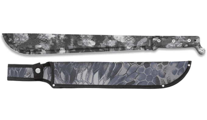 Machette black phyton Camo
