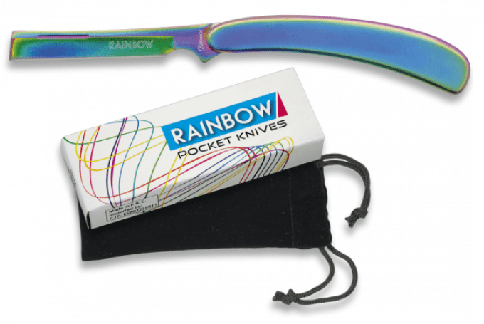 Couteau rasoir Old de poche lame de 6.7 cm